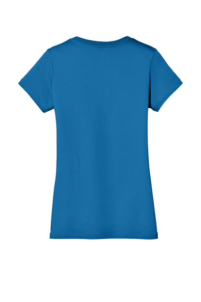 District - Women's Perfect Weight V-Neck Tee DM1170L Bright Blue