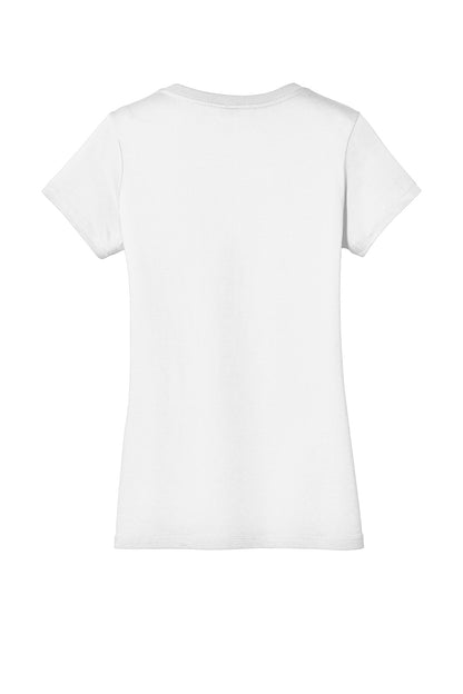 District - Women's Perfect Weight V-Neck Tee DM1170L Bright White