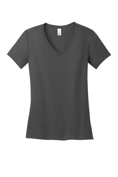 District - Women's Perfect Weight V-Neck Tee DM1170L Charcoal