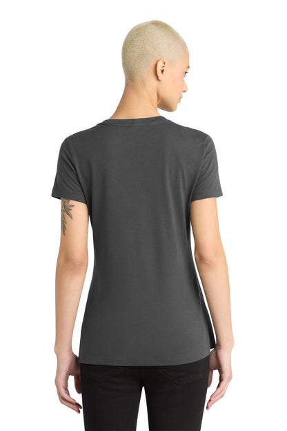 District - Women's Perfect Weight V-Neck Tee DM1170L Charcoal