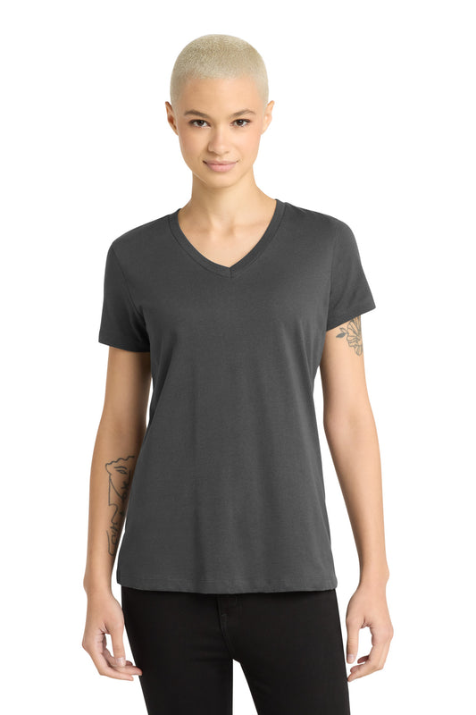 District - Women's Perfect Weight V-Neck Tee DM1170L Charcoal