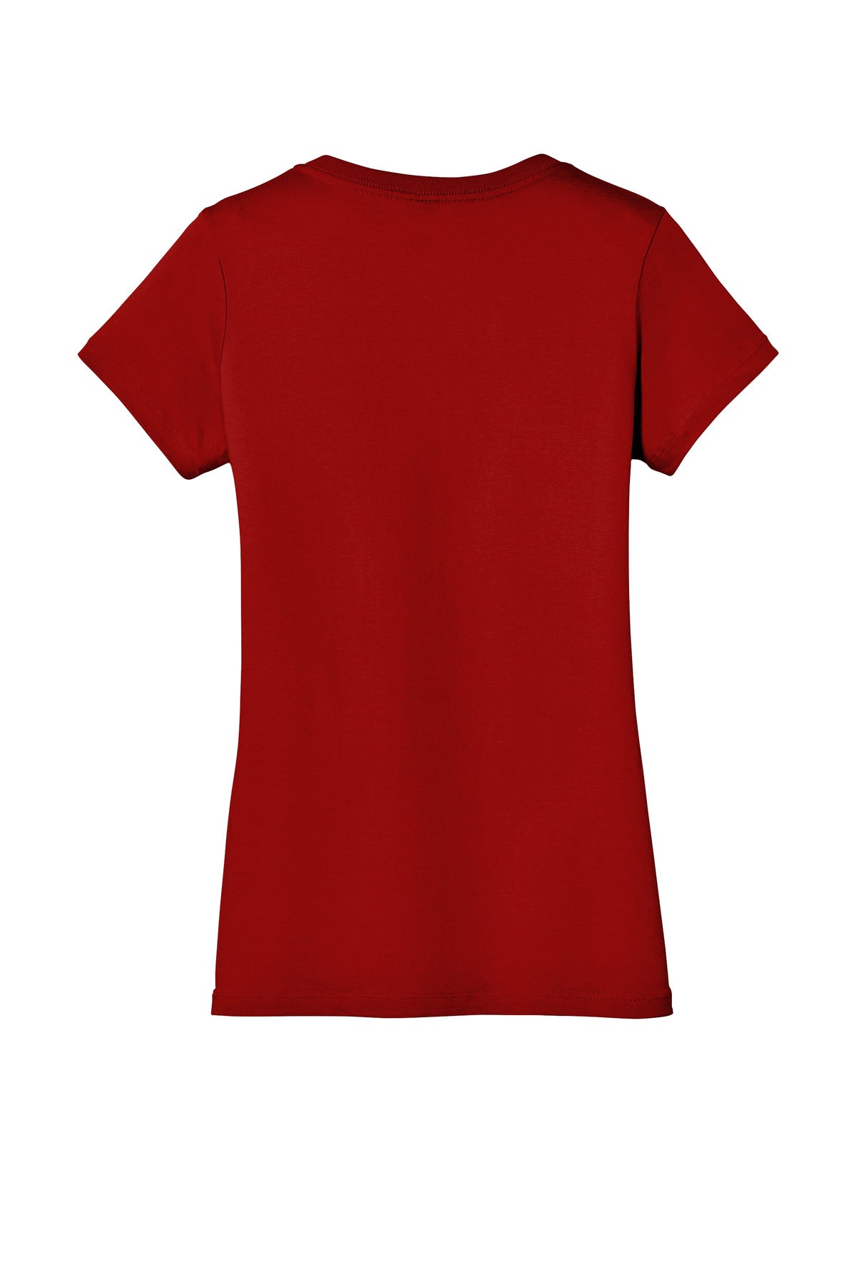 District - Women's Perfect Weight V-Neck Tee DM1170L Classic Red