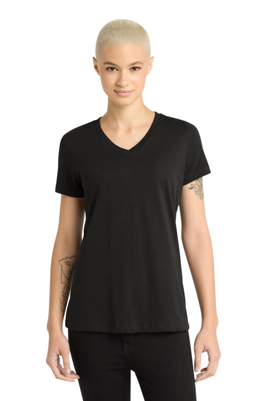 District - Women's Perfect Weight V-Neck Tee DM1170L Jet Black