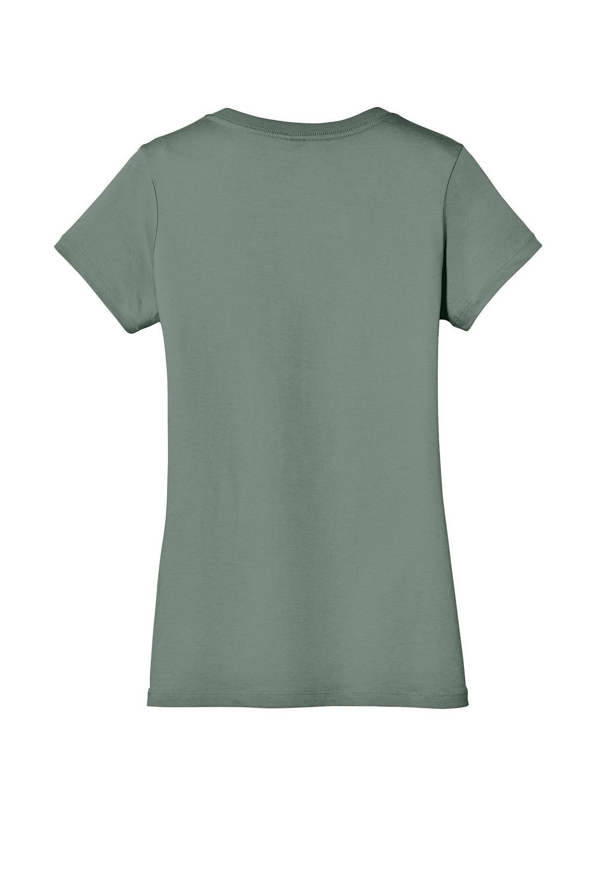 District - Women's Perfect Weight V-Neck Tee DM1170L Laurel Green