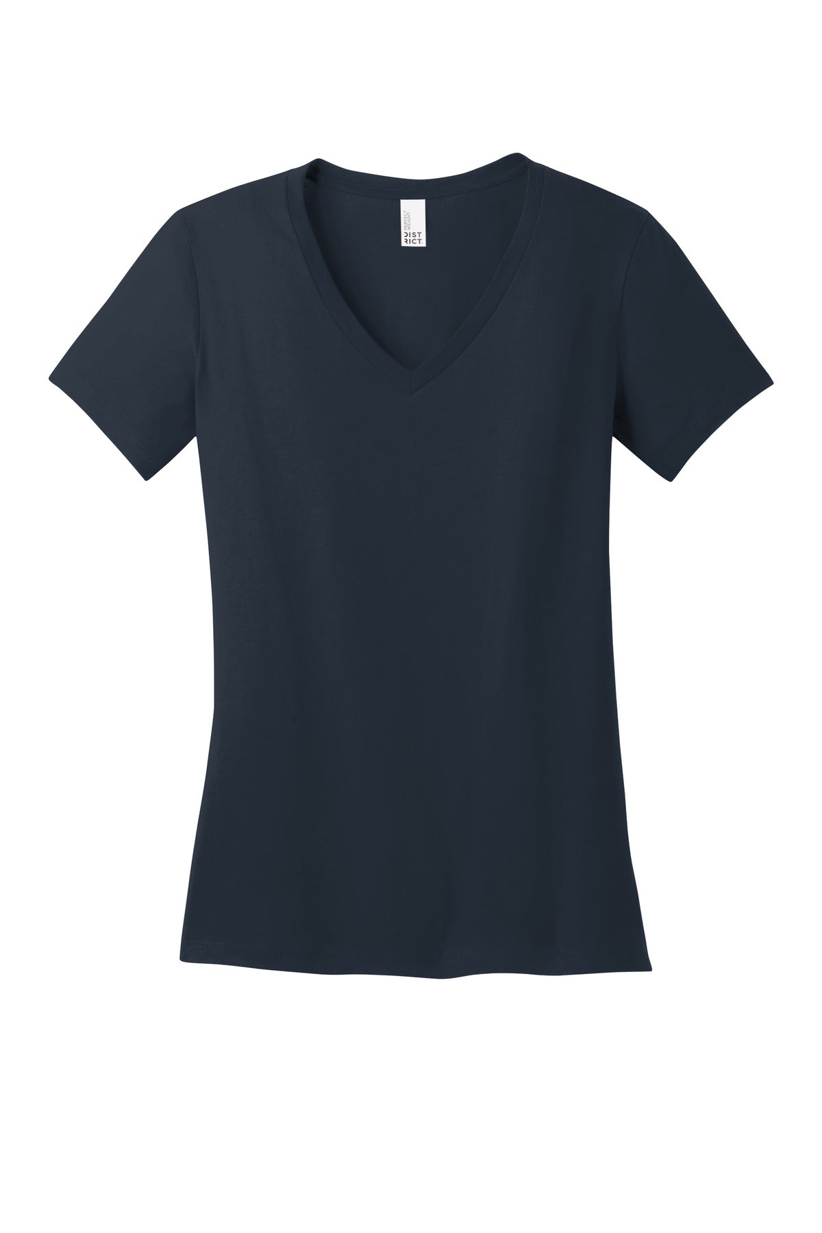 District - Women's Perfect Weight V-Neck Tee DM1170L New Navy