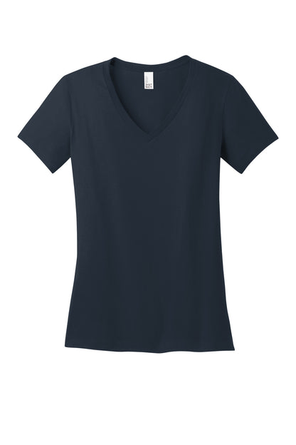 District - Women's Perfect Weight V-Neck Tee DM1170L New Navy