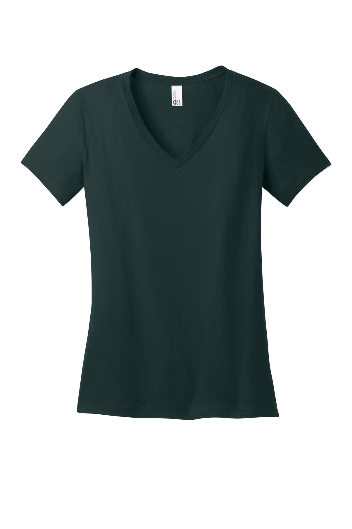 District - Women's Perfect Weight V-Neck Tee DM1170L Rainforest