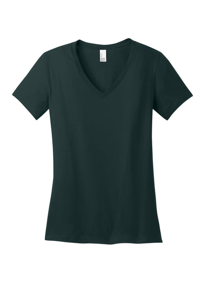 District - Women's Perfect Weight V-Neck Tee DM1170L Rainforest