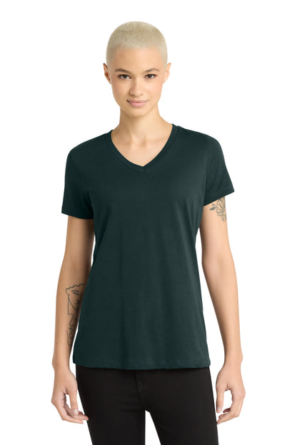 District - Women's Perfect Weight V-Neck Tee DM1170L Rainforest