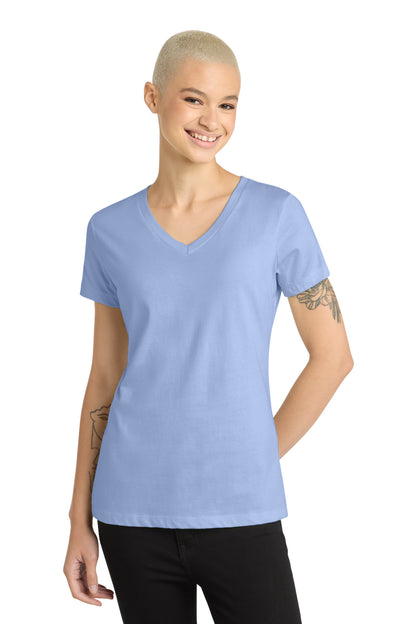District - Women's Perfect Weight V-Neck Tee DM1170L Soft Lilac