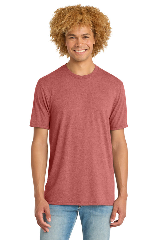 District Perfect Tri DTG Tee DM130DTG Blush Frost
