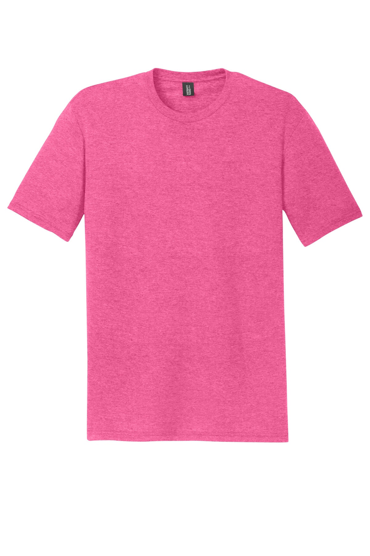 District Perfect Tri DTG Tee DM130DTG Fuchsia Frost