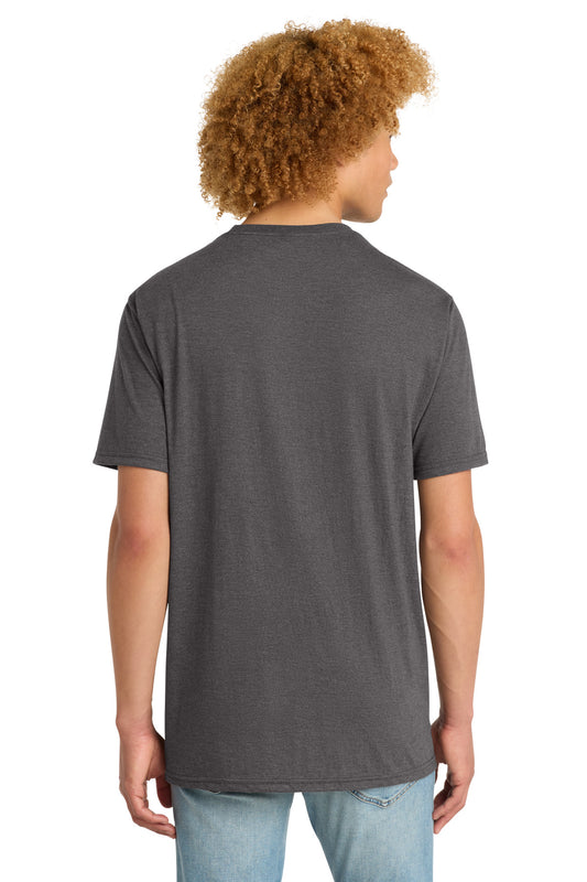 District Perfect Tri DTG Tee DM130DTG Heathered Charcoal