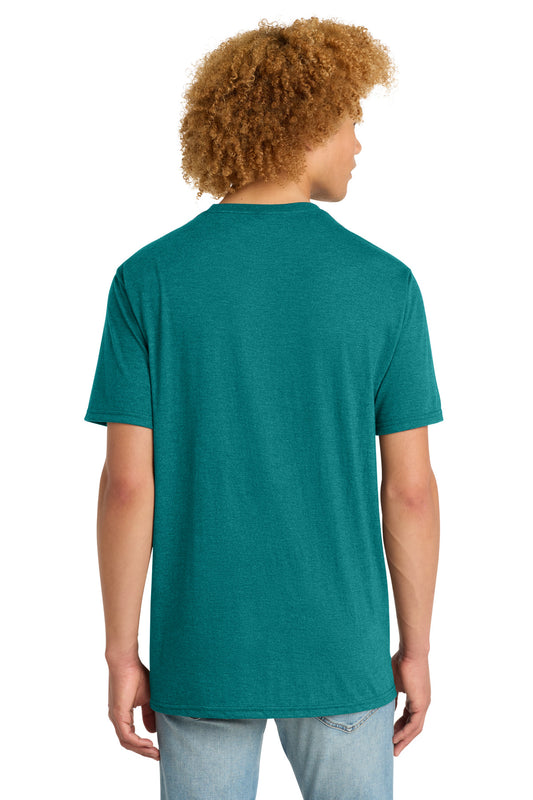 District Perfect Tri DTG Tee DM130DTG Heathered Teal