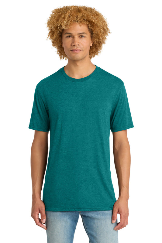 District Perfect Tri DTG Tee DM130DTG Heathered Teal