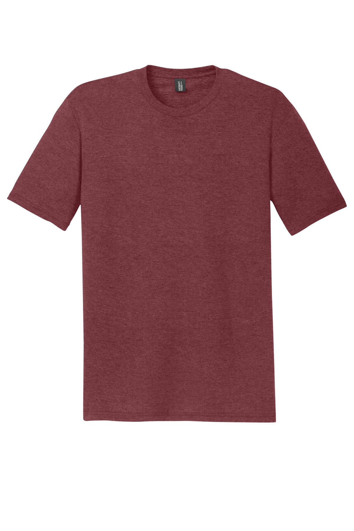 District Perfect Tri DTG Tee DM130DTG Maroon Frost