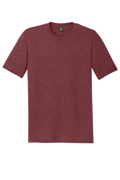 District Perfect Tri DTG Tee DM130DTG Maroon Frost
