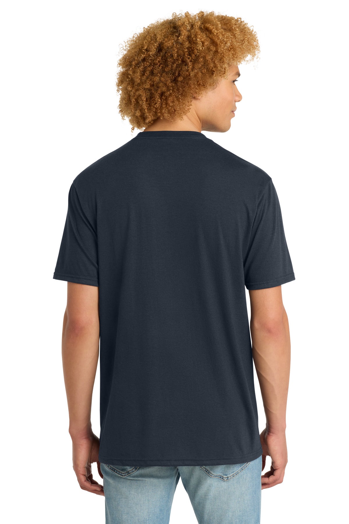 District Perfect Tri DTG Tee DM130DTG New Navy