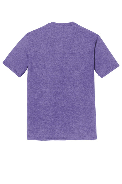 District Perfect Tri DTG Tee DM130DTG Purple Frost