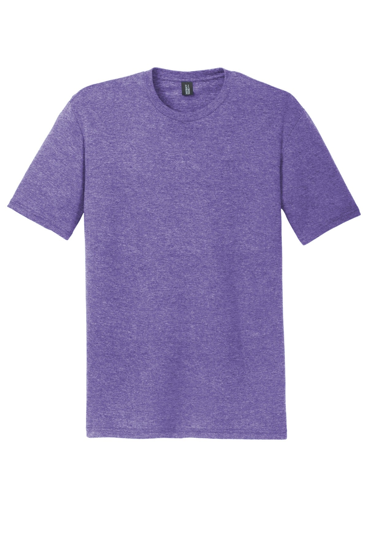District Perfect Tri DTG Tee DM130DTG Purple Frost