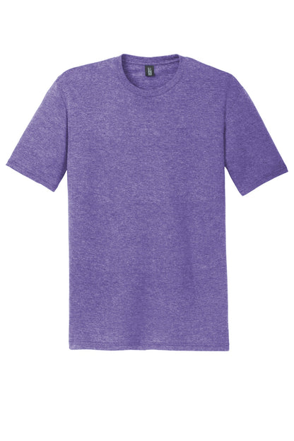 District Perfect Tri DTG Tee DM130DTG Purple Frost