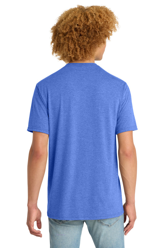District Perfect Tri DTG Tee DM130DTG Royal Frost