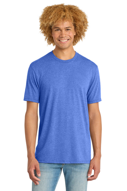 District Perfect Tri DTG Tee DM130DTG Royal Frost