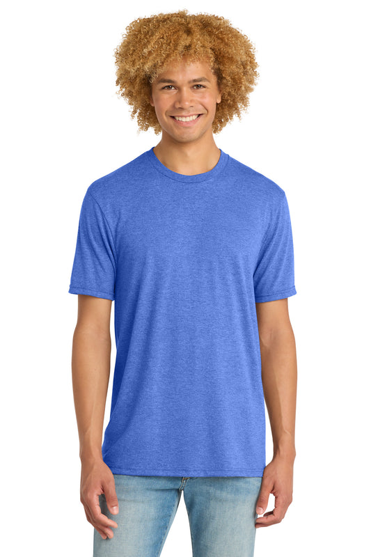 District Perfect Tri DTG Tee DM130DTG Royal Frost
