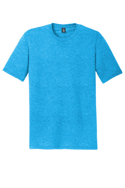 District Perfect Tri DTG Tee DM130DTG Turquoise Frost