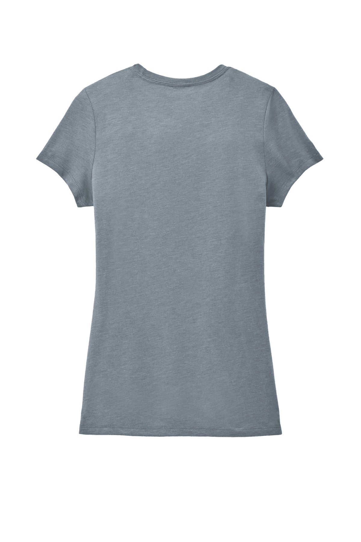 District Women's Perfect Tri Tee DM130L Flint Blue Heather
