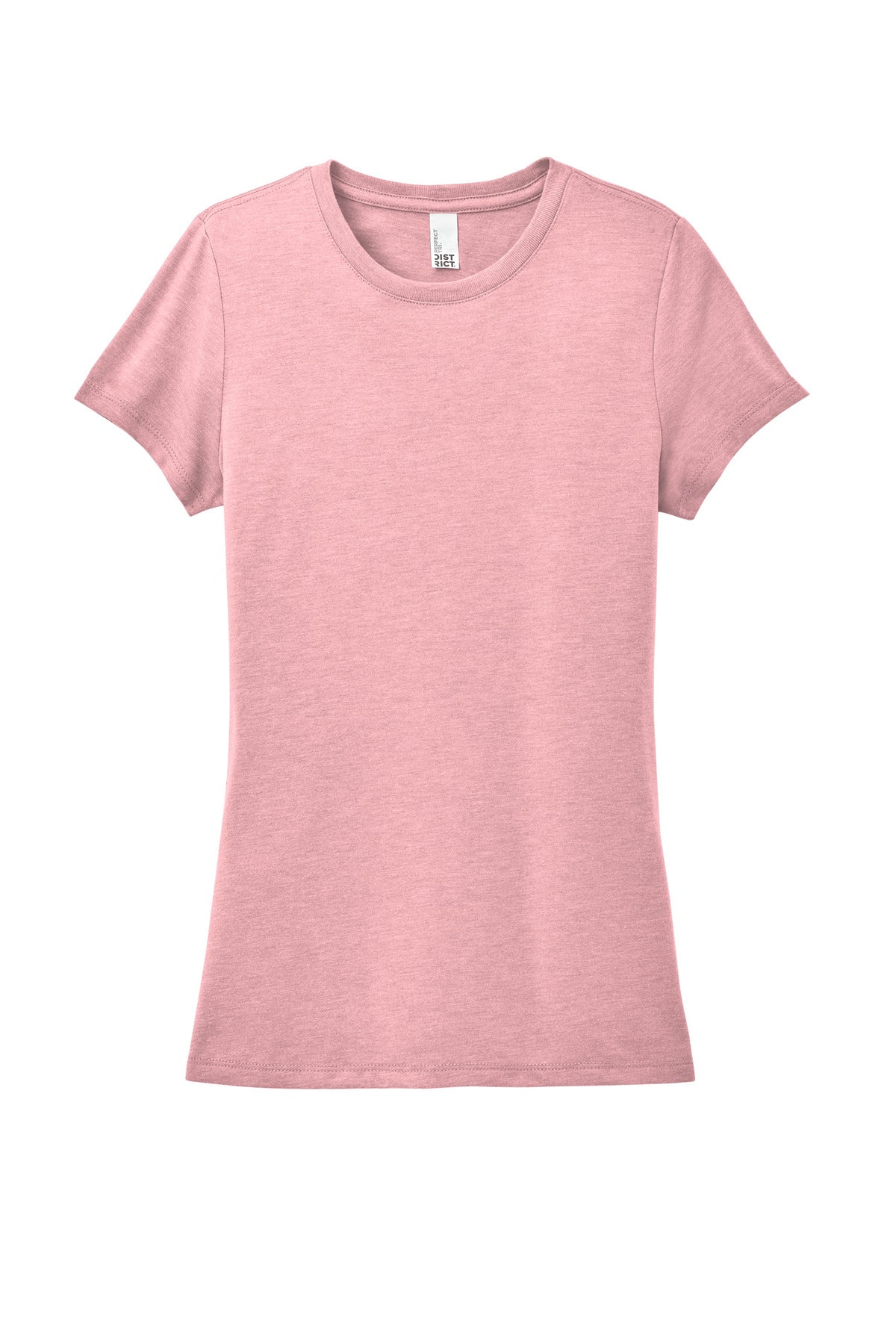 District Women's Perfect Tri Tee DM130L Wisteria Heather