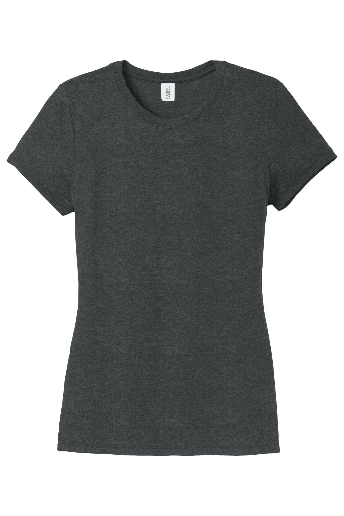 District Women's Perfect Tri Tee DM130L Black Frost