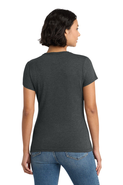 District Women's Perfect Tri Tee DM130L Black Frost