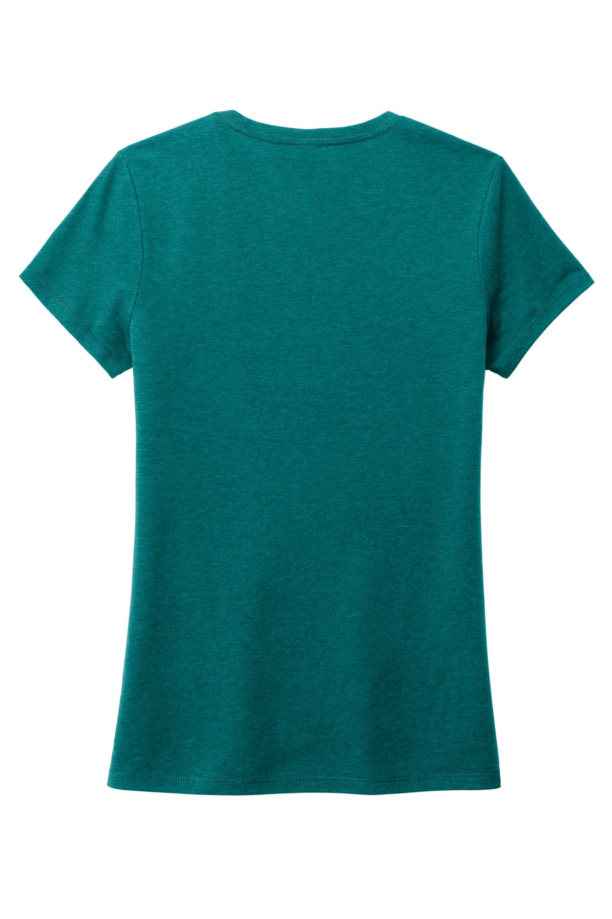District Women's Perfect Tri Tee DM130L Heathered Teal