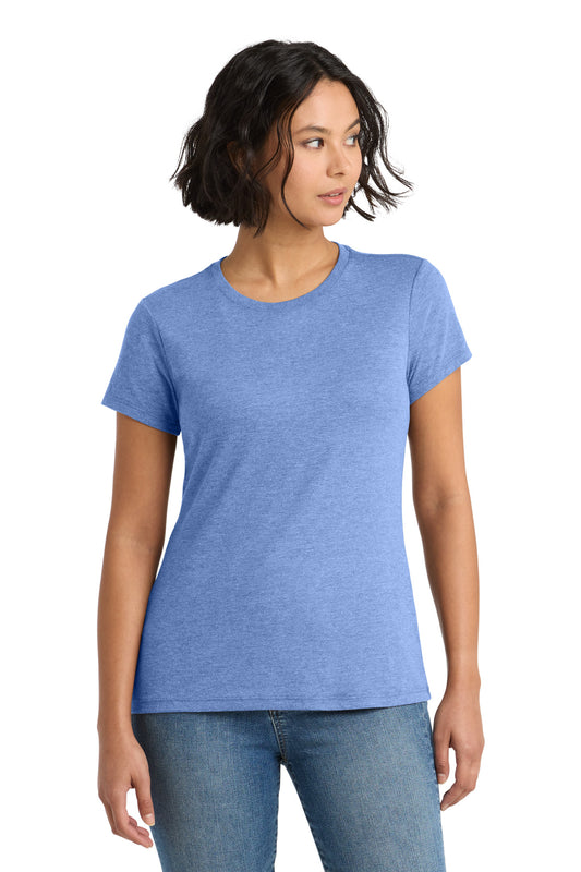 District Women's Perfect Tri Tee DM130L Maritime Frost
