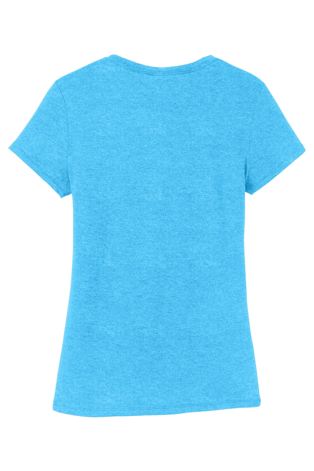 District Women's Perfect Tri Tee DM130L Turquoise Frost