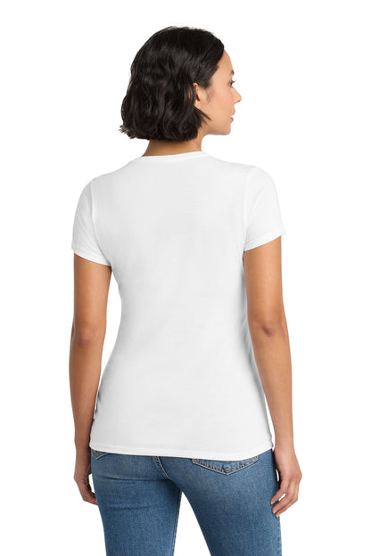 District Women's Perfect Tri Tee DM130L White