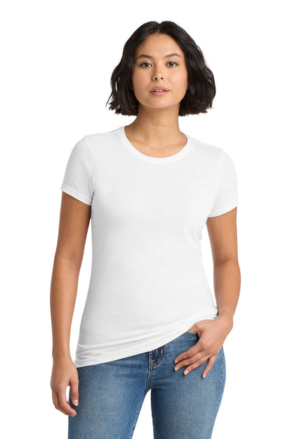 District Women's Perfect Tri Tee DM130L White