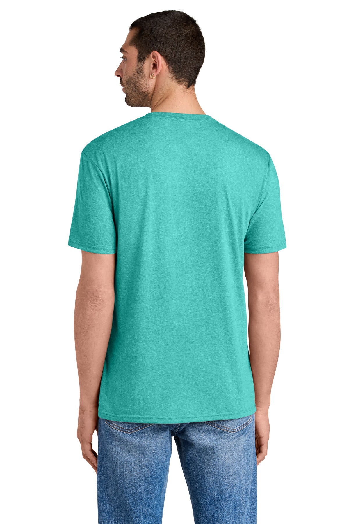 District Perfect TriTee DM130 Aqua Heather