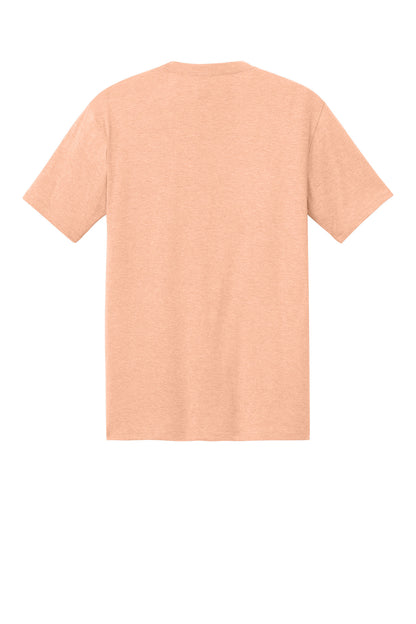 District Perfect TriTee DM130 Heathered Dusty Peach