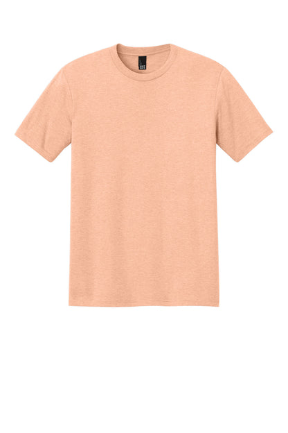 District Perfect TriTee DM130 Heathered Dusty Peach