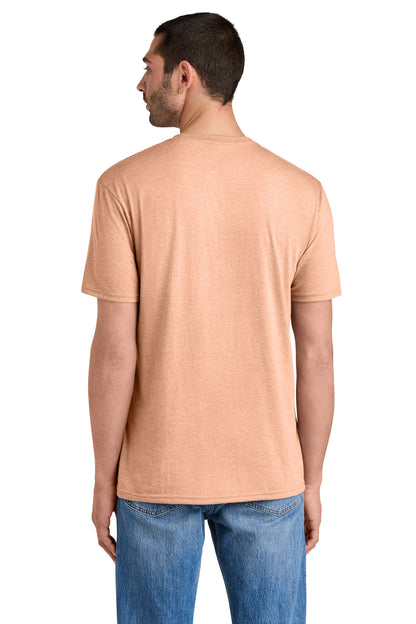 District Perfect TriTee DM130 Heathered Dusty Peach