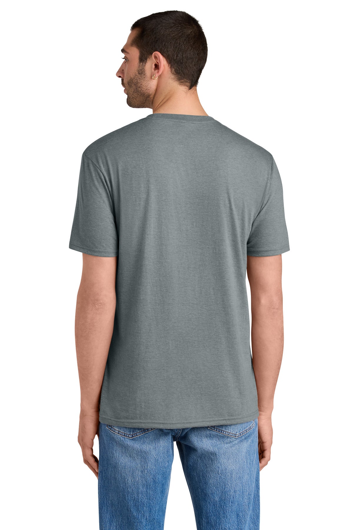 District Perfect TriTee DM130 Heathered Grey