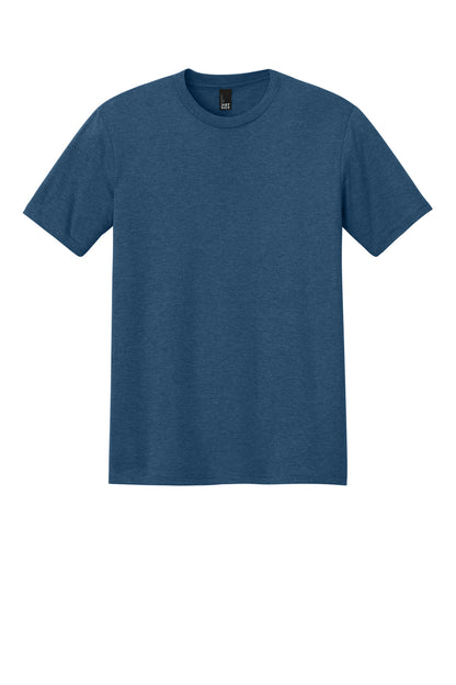 District Perfect TriTee DM130 Heathered Neptune Blue