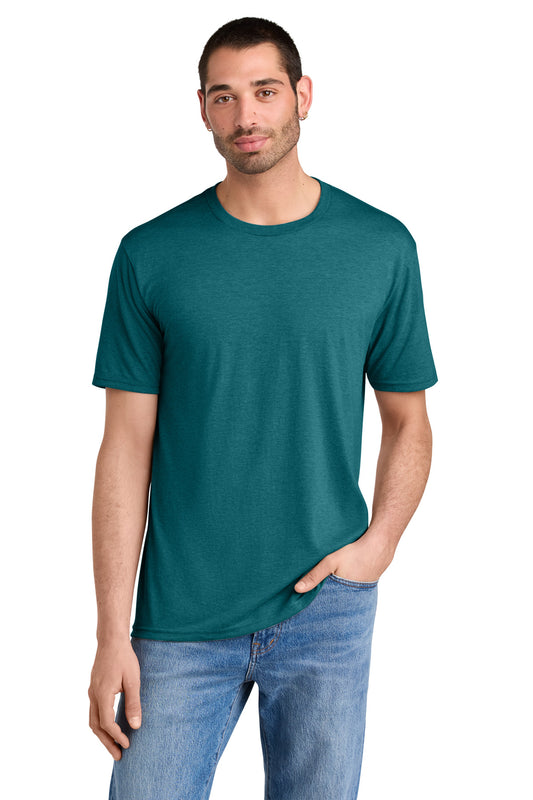 District Perfect TriTee DM130 Heathered Teal