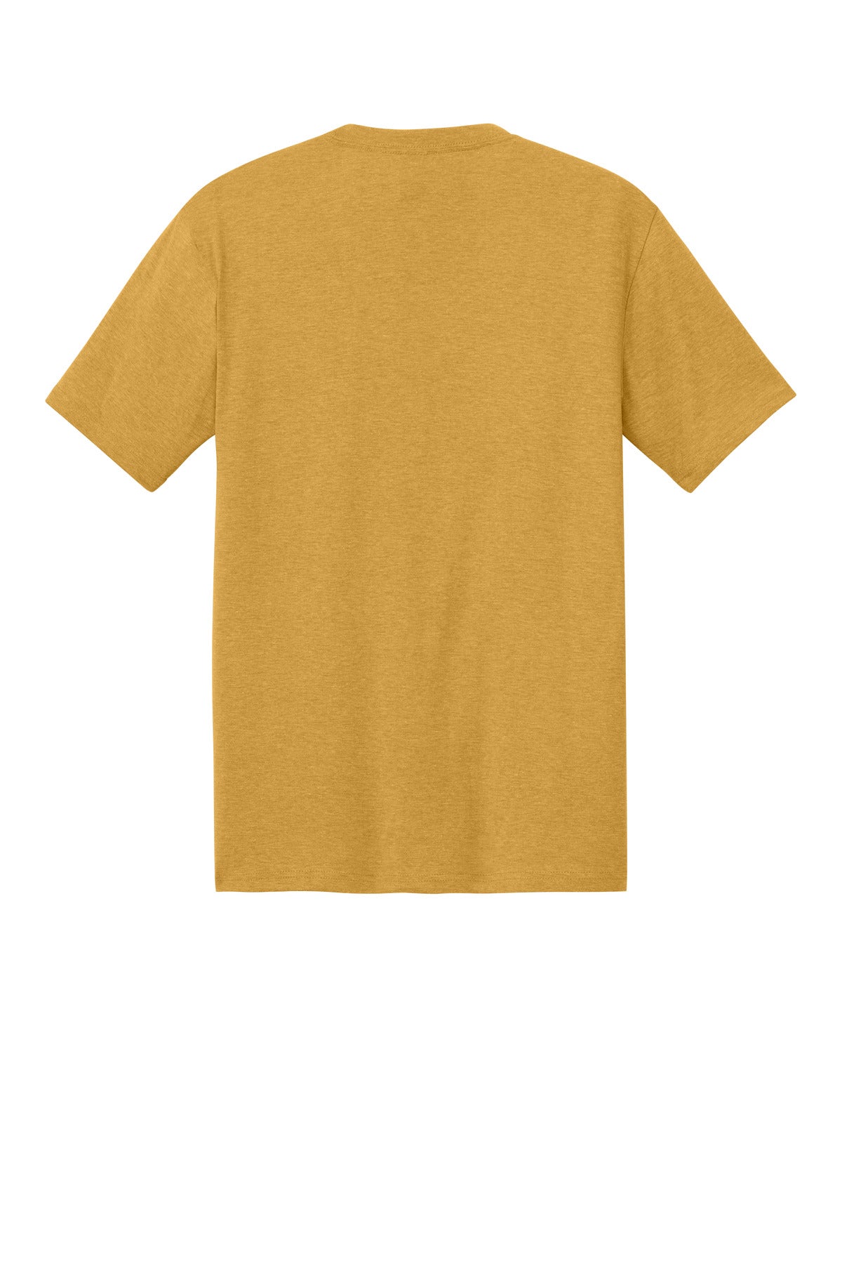 District Perfect TriTee DM130 Ochre Yellow Heather