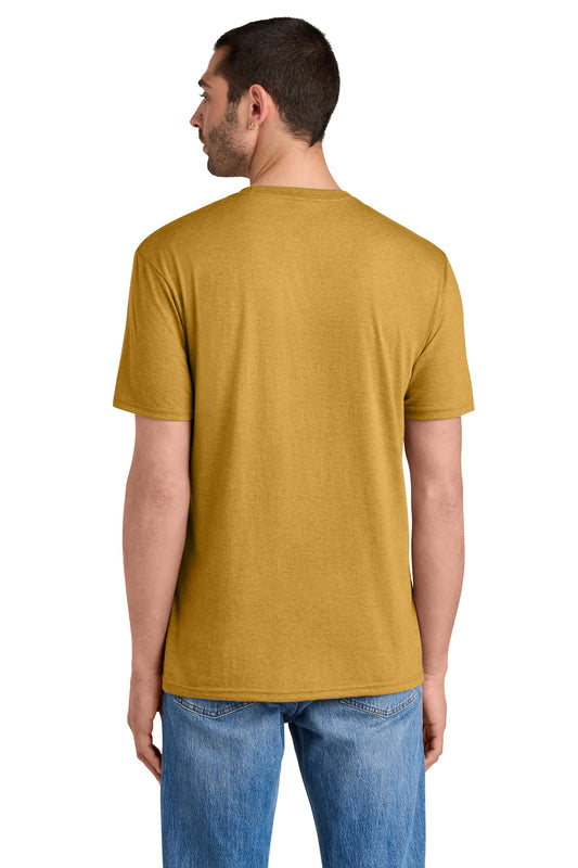 District Perfect TriTee DM130 Ochre Yellow Heather