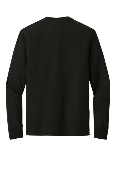 District Perfect Tri Long Sleeve Tee  DM132 Black