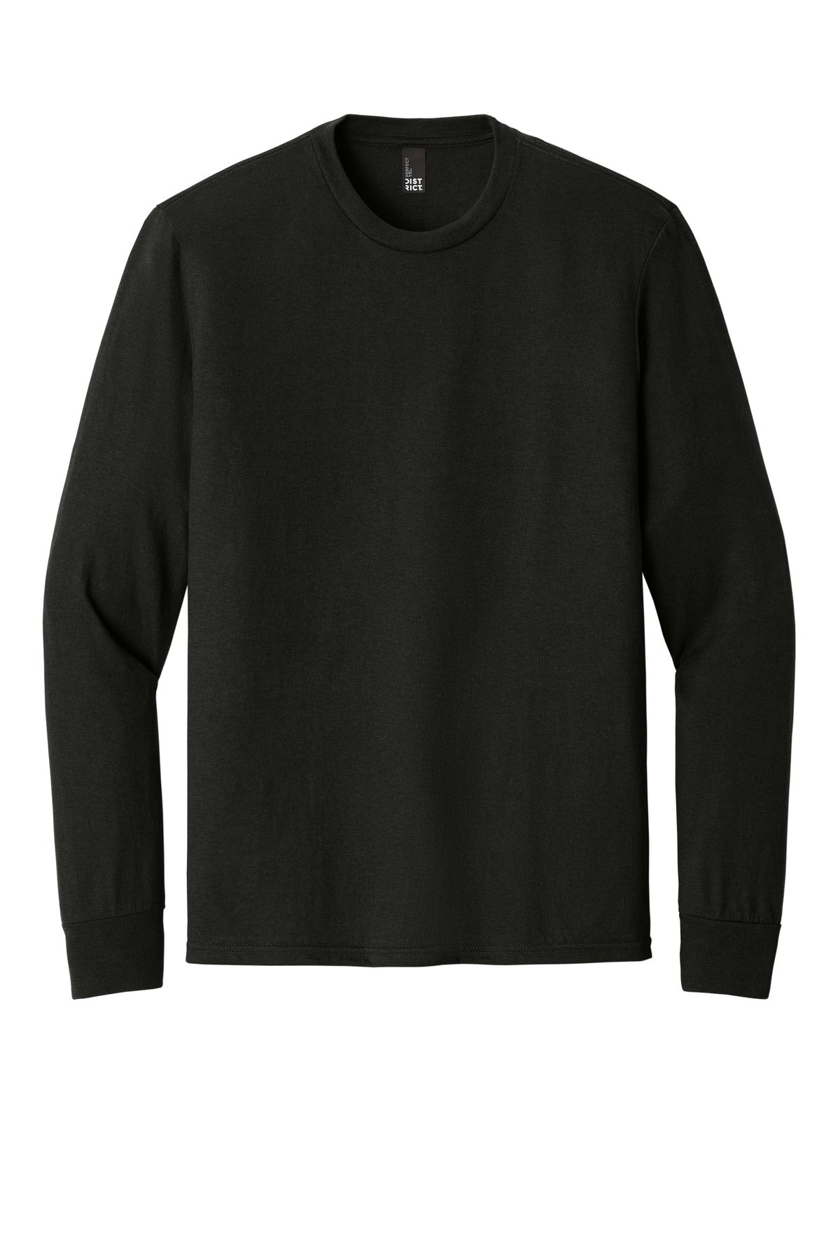 District Perfect Tri Long Sleeve Tee  DM132 Black