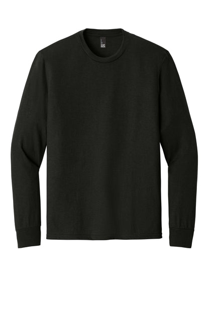 District Perfect Tri Long Sleeve Tee  DM132 Black